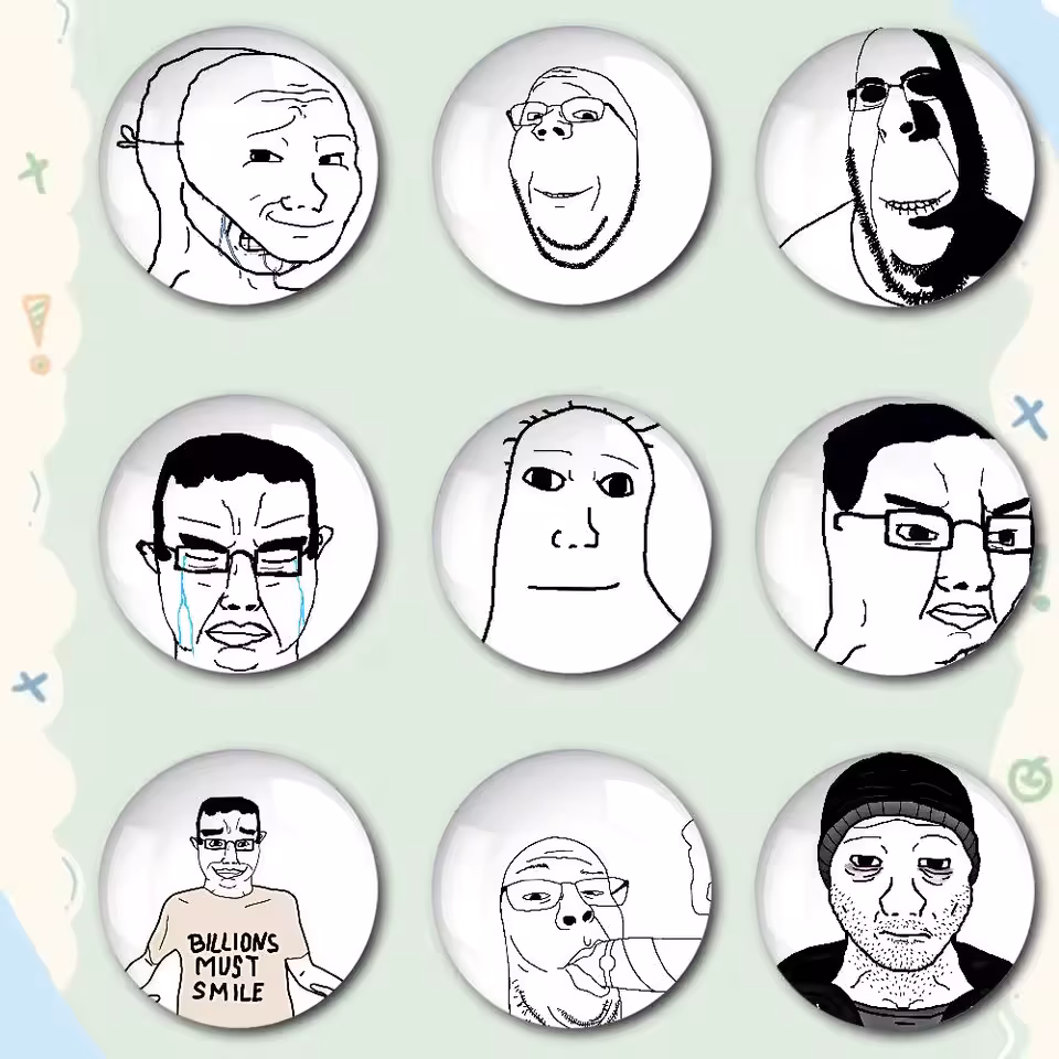 Soyjak Pins